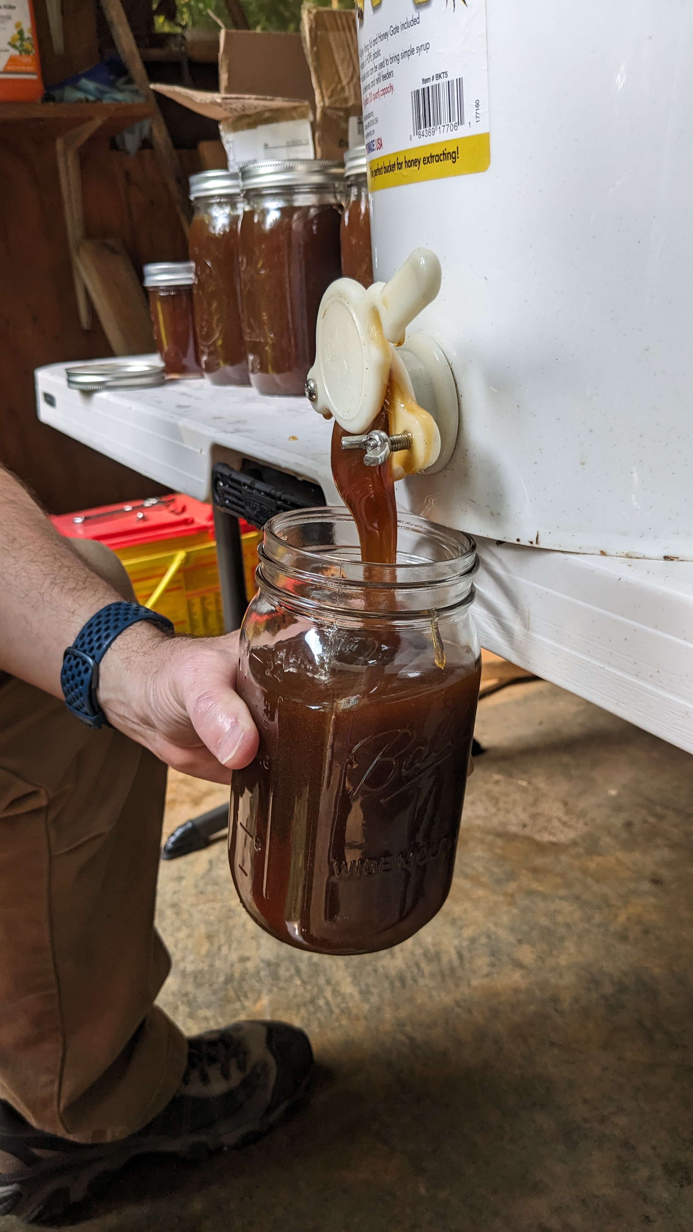 Jar of honey